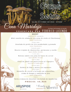 Cena Maridaje de Caza & Setas