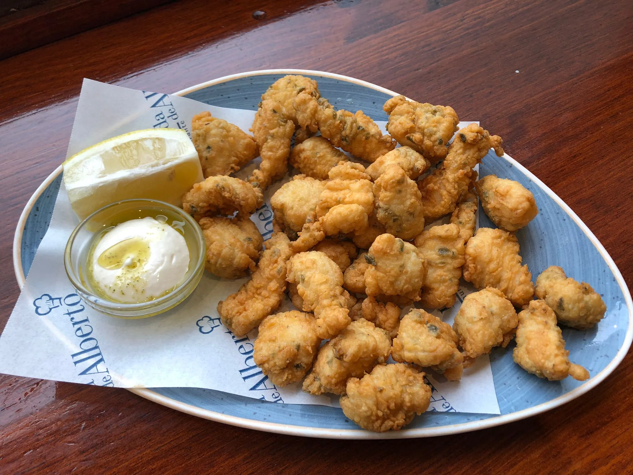 Cazón en adobo - Restaurante La Fonda de Alberto